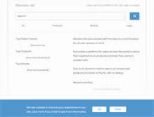 Tablet Screenshot of ireview.net